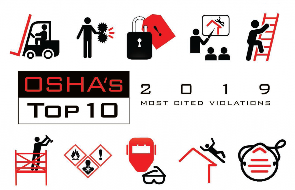 OSHA Top 10 Violations For 2019 | SAFETYHUBS.COM